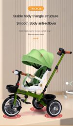 TRICIKL T18 TRIKE GREEN - Slika 5