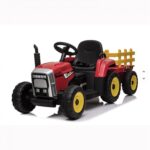 Dečiji električni traktor - crveni
