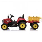 Dečiji električni traktor - crveni - Slika 3