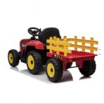 Dečiji električni traktor - crveni - Slika 4
