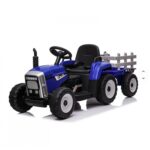 Dečiji električni traktor - plavi