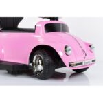 VW BEETLE 3u1 - dečiji električni auto -  pink - Slika 4