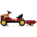 Dečiji traktor na pedale - crveni - Slika 5