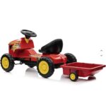 Dečiji traktor na pedale - crveni - Slika 4