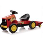 Dečiji traktor na pedale - crveni