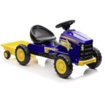 Dečiji traktor na pedale - plavi
